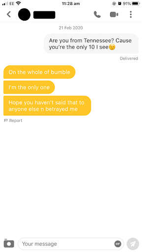 We Went Undercover To Find The Best Bumble Pick Up Lines Ego