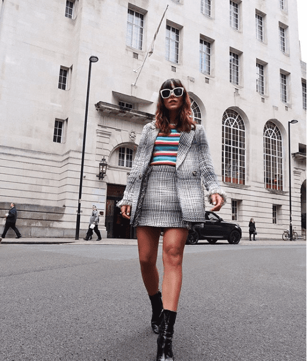 An image of top uk fashion blogger Megan Ellaby