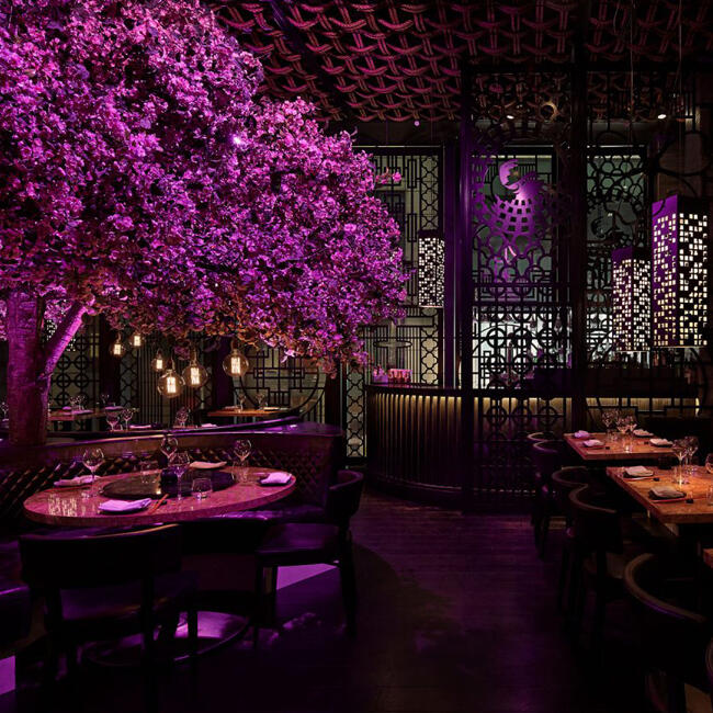 An image of Tattu, one of the best bars in Manchester