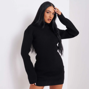 black-knitted-roll-neck