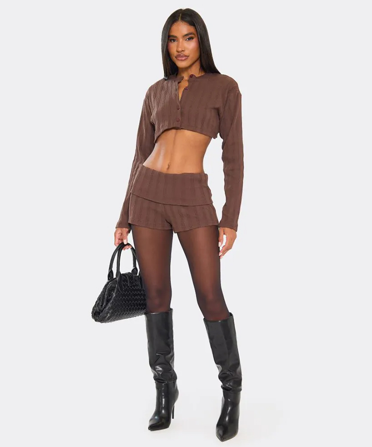 How to Style a Cropped Cardigan