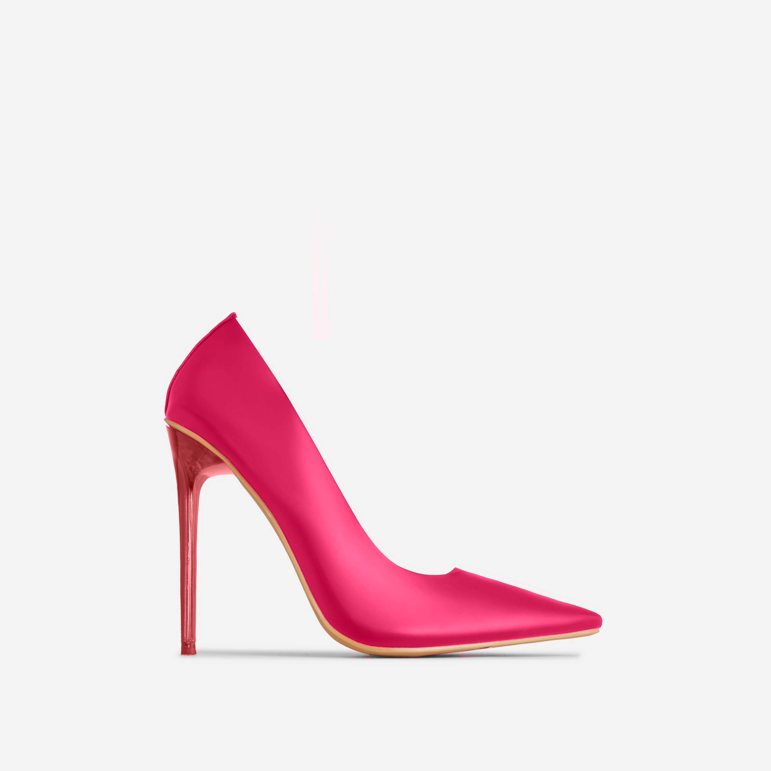 pink perspex shoes