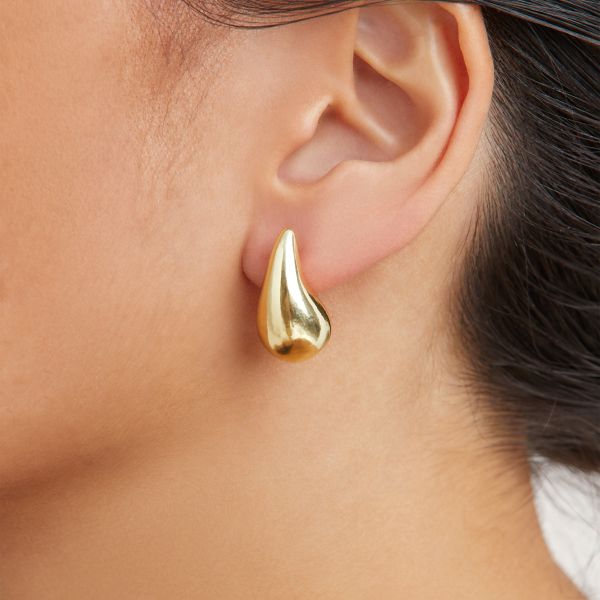 Drop Earrings In Gold, Women’s Size UK One Size