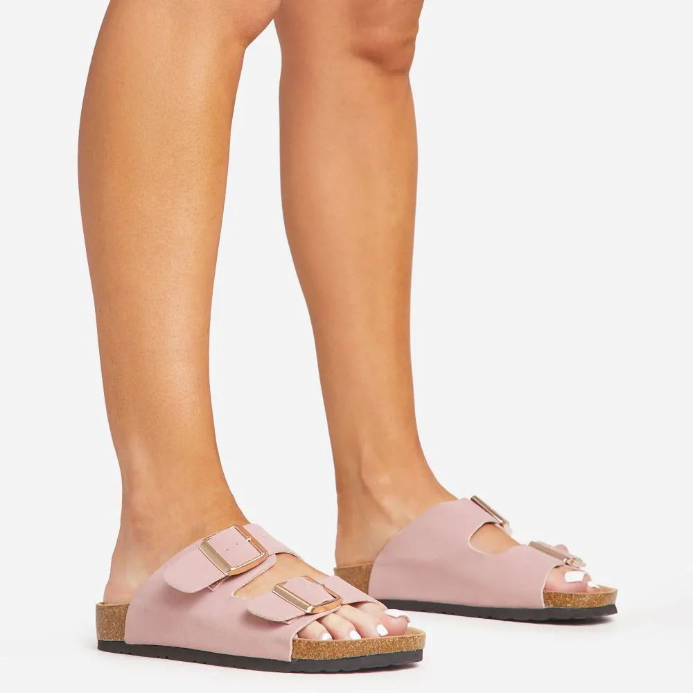 STRAP FLAT SLIDER SANDAL