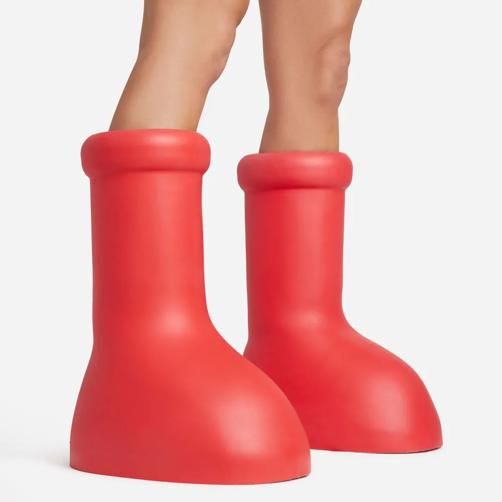 MSCHF red boots dupe 