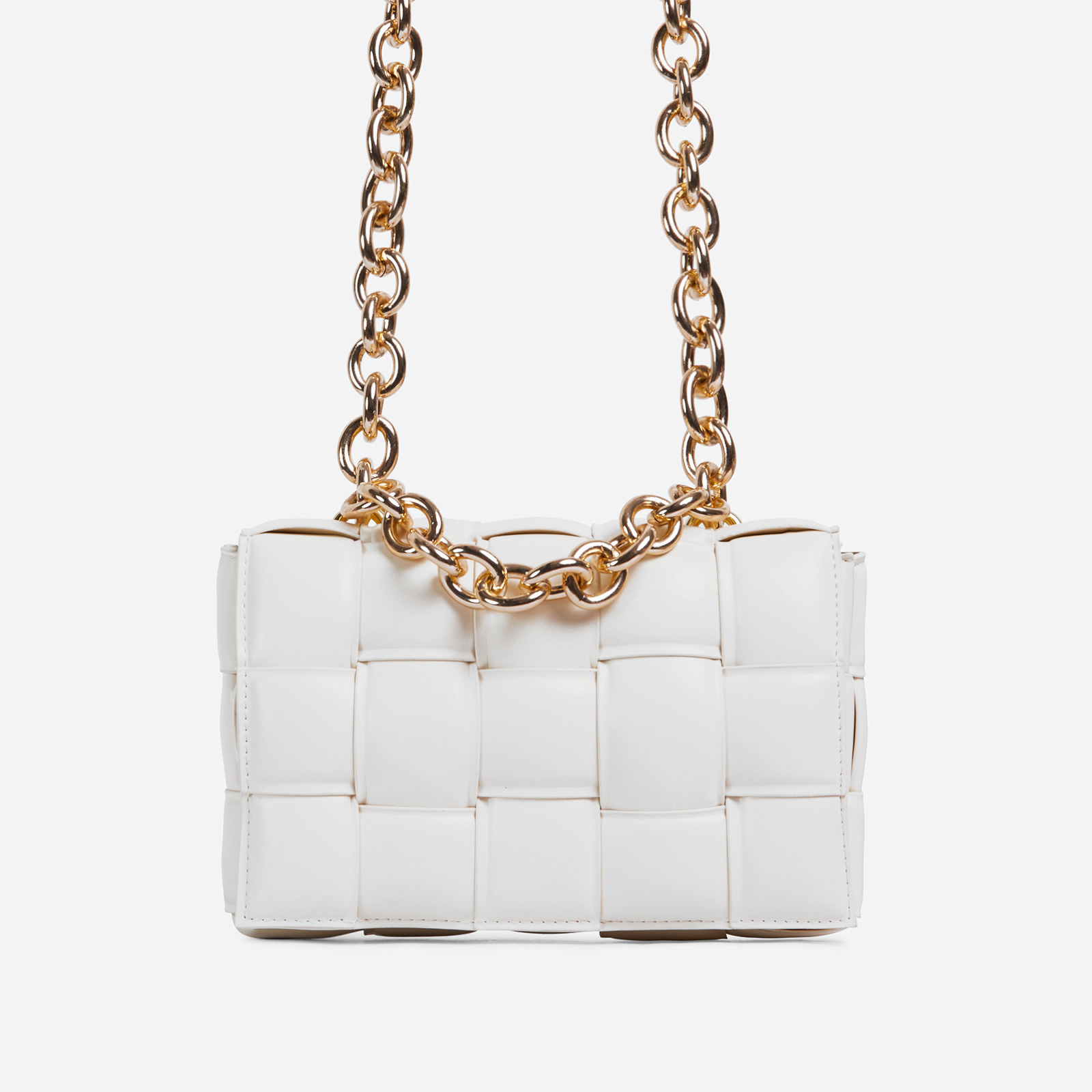 Chanel White Quilted Lambskin Mini Flap Bag With Pearl Crush Chain Pale  Gold Hardware, 2023 Available For Immediate Sale At Sotheby's